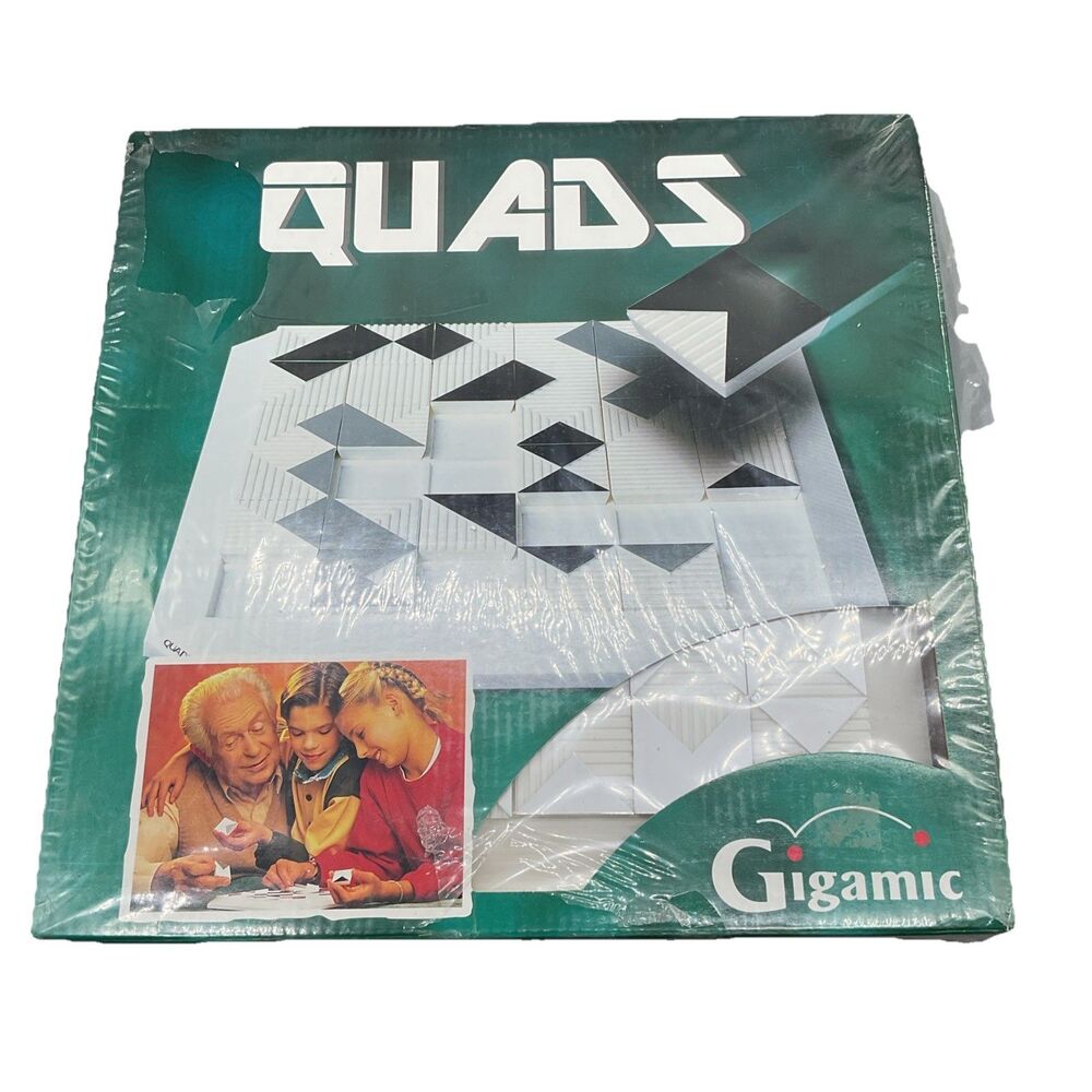 Quads 1996 by France Gigamic -SEALED - Family Game Night